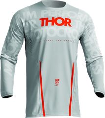 Μπλούζα Off Road-MX-Motocross Thor Pulse Mono Light Gray XXLARGE