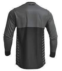 Μπλούζα Off Road-MX-Motocross Thor Differ Slice Black-Gray MEDIUM-thumb-1