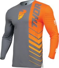 Μπλούζα Off Road-MX-Motocross Thor Prime Analog Charcoal-Orange MEDIUM