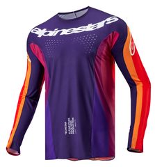 Μπλούζα Off Road-MX-Motocross Alpinestars Techstar Pneuma Orange-Purple XXLARGE
