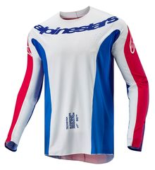 Μπλούζα Off Road-MX-Motocross Alpinestars Techstar Pneuma Blue-Red-White LARGE