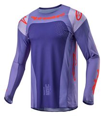 Μπλούζα Off Road-MX-Motocross Alpinestars Techstar Ocuri Purple-Orange XXLARGE