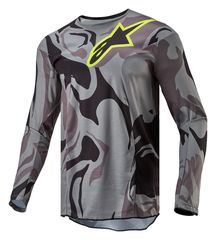 Μπλούζα Off Road-MX-Motocross Alpinestars Techstar Racer Tactical Gray-Camo SMALL