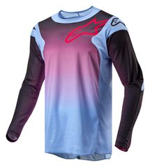Μπλούζα Off Road-MX-Motocross Alpinestars Racer Hoen Purple-Black LARGE