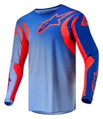 Μπλούζα Off Road-MX-Motocross Alpinestars Fluid Lucent Blue-Orange XLARGE
