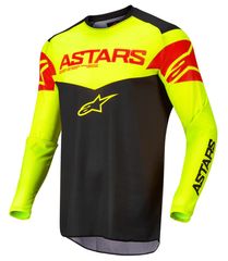 Μπλούζα Off Road-MX-Motocross Alpinestars Fluid Tripple Black Yellow Red Fluo XXLARGE