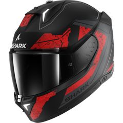 Κράνος Full Face Shark Skwal i3 Rhad Mat Black,Red - HE0821KUR ΧΩΡΙΣ ΦΙΜΕ ΖΕΛΑΤΙΝΑ