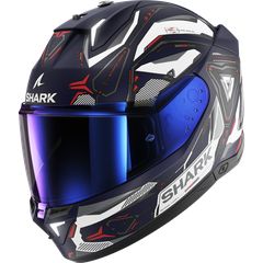 Κράνος Full Face Shark Skwal i3 Linik White,Blue- HE0823BWR ΜΕ ΦΙΜΕ ΖΕΛΑΤΙΝΑ