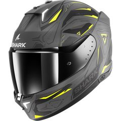 Κράνος Full Face Shark Skwal i3 Linik Black,Grey,Yellow- HE0823AYK ΜΕ ΦΙΜΕ ΖΕΛΑΤΙΝΑ