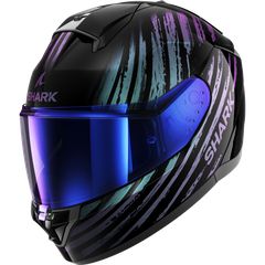 Κράνος Full Face Shark Ridill 2 Assya Black,Blue,Purple - HE1120KXK