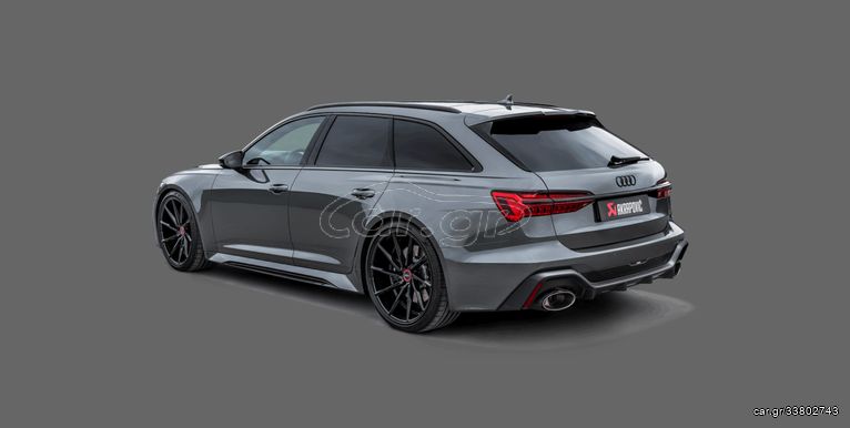 AKRAPOVIC AUDI RS6 - RS7 2020 C8  Original εξάτμιση τιτανίου