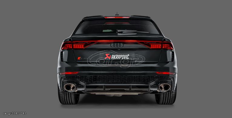 AKRAPOVIC AUDI RS Q8 2020 4M Original εξάτμιση τιτανίου