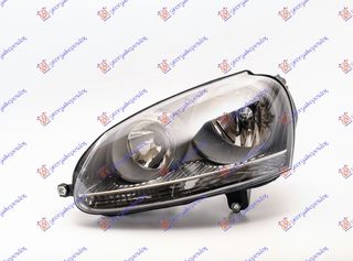 Φανάρι Εμπρός (Γκρι ΚΑΘΡ) (Ε) (TYC) / VW GOLF V 04-08 / 1K6941029C - Αριστερό - 1 Τεμ