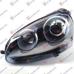 Φανάρι Εμπρός Xenon (Μαύρο) GTi (Ε) (DEPO) / VW GOLF V 04-08 / 1K6941039 - Αριστερό - 1 Τεμ