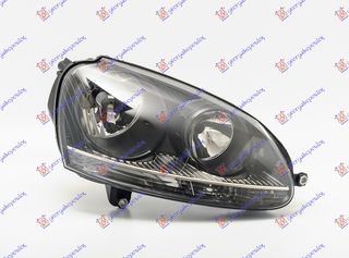 Φανάρι Εμπρός (Μαύρο ΚΑΘΡ) GTI (Ε) (DEPO) / VW GOLF V 04-08 / 1K6941030T - Δεξί - 1 Τεμ