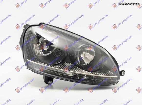 Φανάρι Εμπρός (Μαύρο ΚΑΘΡ) GTI (Ε) (DEPO) / VW GOLF V VARIANT 07-09 / 1K6941030T - Δεξί - 1 Τεμ