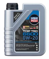 LIQUI MOLY TOP TEC 6600 0W-20 1L 21410 Κορυφαίας ποιότητας λεπτόρρευστο λιπαντικό κινητήρων βασισμένο σε τεχνολογία σύνθεσης. Φροντίζει ακόμη και υπό ακραίες καταπονήσεις για τέλεια λίπανση, εξαιρετι