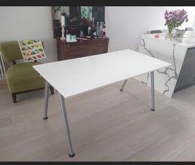IKEA Ρυθμιζόμενο ύψος για στάση, Sitting Office- Home Desk - Μόνο μεταλλική βάση χωρίς επιτραπέζιο πλοίο !!!