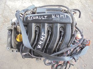 RENAULT  SCENIC - MEGANE-LAGUNA - '03'-09' - Κινητήρες - Μοτέρ - ΚΩΔ  K4MT - 1600cc