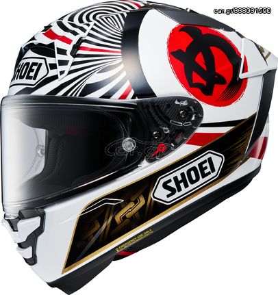 ΚΡΑΝΟΣ FULL FACE X-SPR PRO MARQUEZ MOTEGI 4 TC-1 ECE 22.06 | SHOEI