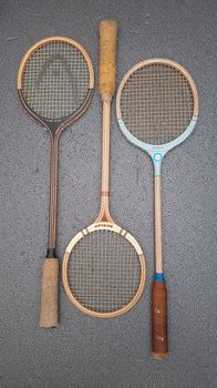 Ρακέτες Badminton Head, Dunlop vintage