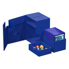 Ultimate Guard Flip`n`Tray 133+ XenoSkin Blue-thumb-2