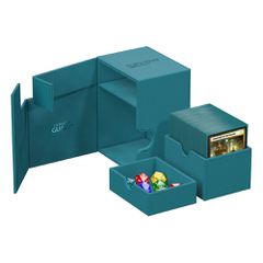 Ultimate Guard Flip`n`Tray 133+ XenoSkin Petrol-thumb-2