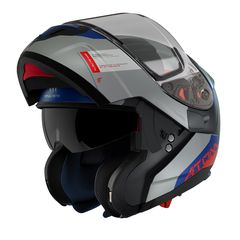 Κράνος ανοιγόμενο MT Atom SV Gorex C12 Τιτάνιο matt