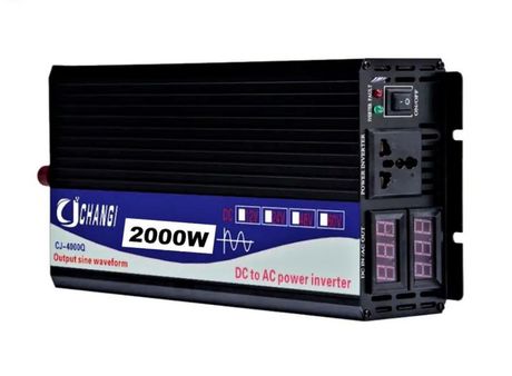 Inverter καθαρου ημιτονου 2000W 12V/230V-24V/230V