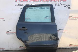 Πόρτα Πίσω Δεξιά Μαύρο NISSAN NOTE (2006-2009)