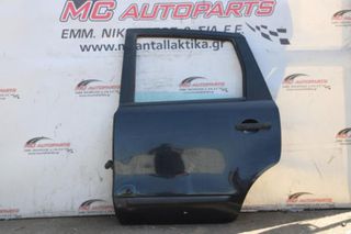 Πόρτα Πίσω Αριστερή Μαύρο NISSAN NOTE (2006-2009)