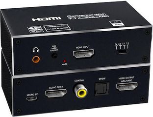 Μετατροπέας Digital Audio Converter Hdmi To RCA &  Jack 3.5 & Toslink Hdmi 7.1 Optical eARC Digital CAB-H151