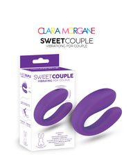 CLARA MORGANE SWEET COUPLE VIBRATOR PURPLE