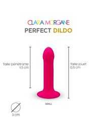 Clara Morgane Perfect Silicon Dildo Pink