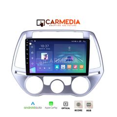 MEGASOUND - CARMEDIA CM809-13 TABLET 9'' OEM HYUNDAI i20 2008-2012 A/C-CLIMA