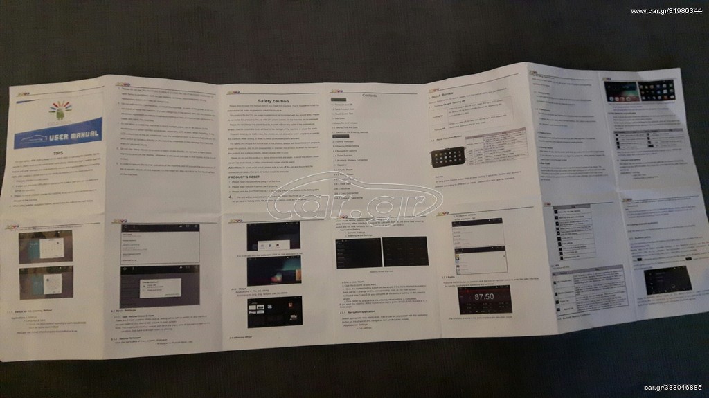 Multi media android auto Mitsubishi 2008/2011