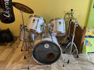Maple drums set +Meinl high quality πιατινια