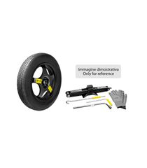 ΡΕΖΕΡΒΑ ΑΛΟΥΜΙΝΙΟΥ 145/80-18 ΚΑΡΕ 5x112 ΚΕΝΤΡΟ 66,6mm NO STOP ΚΙΤ ΜΕ ΓΡΥΛΟ, ΜΠΟΥΛΟΝΟΚΛΕΙΔΟ & ΤΣΑΝΤΑ LAMPA - 1 ΤΕΜ.