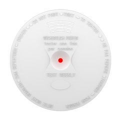 Ασύρματος ανιχνευτής καπνού Omega 9V DC με λειτουργία μπαταρίας & απόσταση μετάδοσης 500m