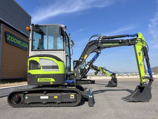 Εκσκαφέας Με Ερπύστριες CAT 2025 ZE26GU 2.750kg Kubota κινητήρα A/C***TruckCrane***