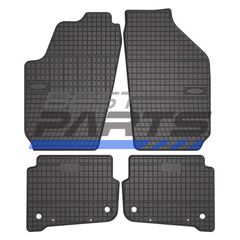 Λαστιχένια Πατάκια Σετ 4τμχ-SEAT CORDOBA, IBIZA III/ SKODA FABIA I, FABIA I PRAKTIK/ VW FOX, POLO, POLO IV, Liftback / Saloon