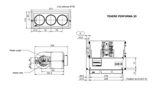 ΕΝΑΛΛΑΚΤΗΣ ΘΕΡΜΟΤΗΤΑΣ (ΣΩΜΑ ΚΑΛΟΡΙΦΕΡ) TENERE PERMORMA 3D 12V ή 24V (6kw)-thumb-1