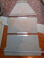 Ξύλινο πάτωμα για φουσκωτό σκάφος.  (1.80 X 0,72)