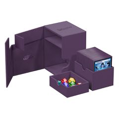 Ultimate Guard Flip`n`Tray 133+ XenoSkin Purple-thumb-2