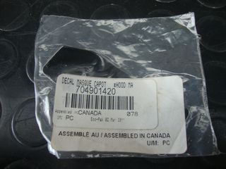 CAN-AM - HOOD MASK - OEM Part No - 704901420. SKU 704901420
