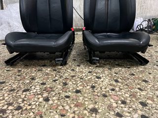 Mercedes slk r171 2004-2010 καθίσματα σετ σε μαυρο δερμα με αεροσακους-thumb-6