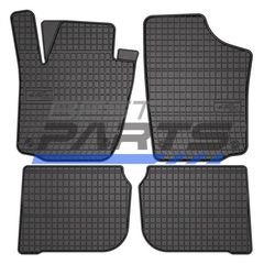 Λαστιχένια Πατάκια Σετ 4τμχ-SEAT TOLEDO IV/ SKODA RAPID, Liftback