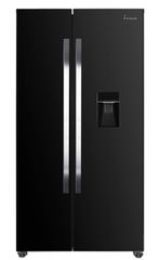 Fram FSBS-HM440NFBKWDE++ Ψυγειο Ντουλάπα 439lt No Frost (177x90x59 cm) , Μαυρο , E