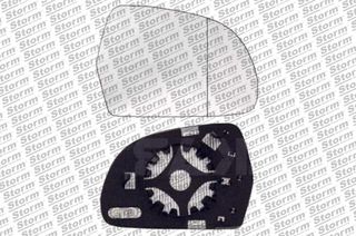 Carro Κρύσταλλο Καθρέφτη Θερμαινόμενο (CONVEX GLASS) κατάλληλο για SKODA SUPERB 2008-2013 (3T4/3T5) / 4F0857536AE - Δεξί - 1 Τεμ