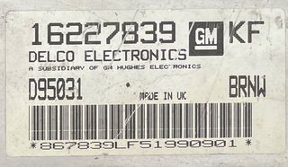 ΕΓΚΕΦΑΛΟΣ OPEL TIGRA / GM 16227839 / GM 16213759-thumb-2